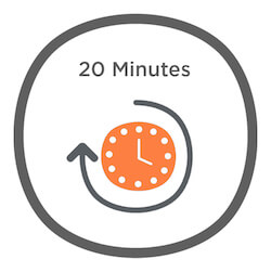 One lift creates 20 minutes of light One lift creates 20 minutes of light
